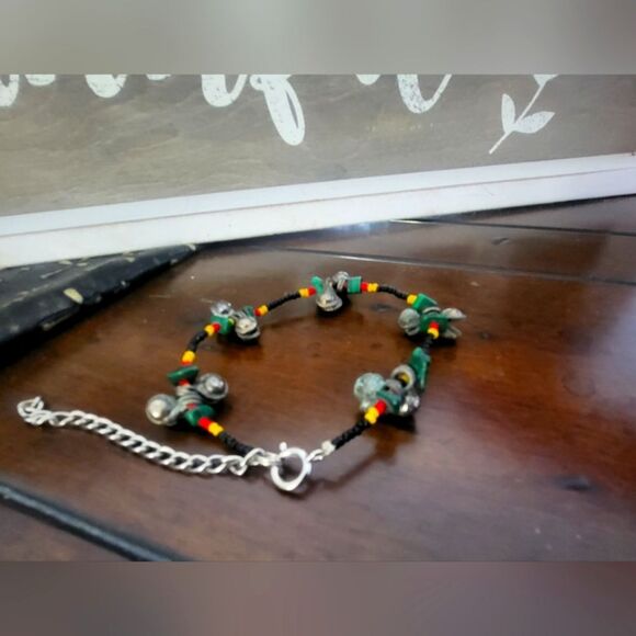 Bohemian Beaded Anklet - Picture 6 of 6